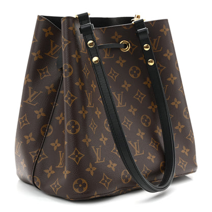 Louis Vuitton Monogram Neonoe MM Black 3 of 9