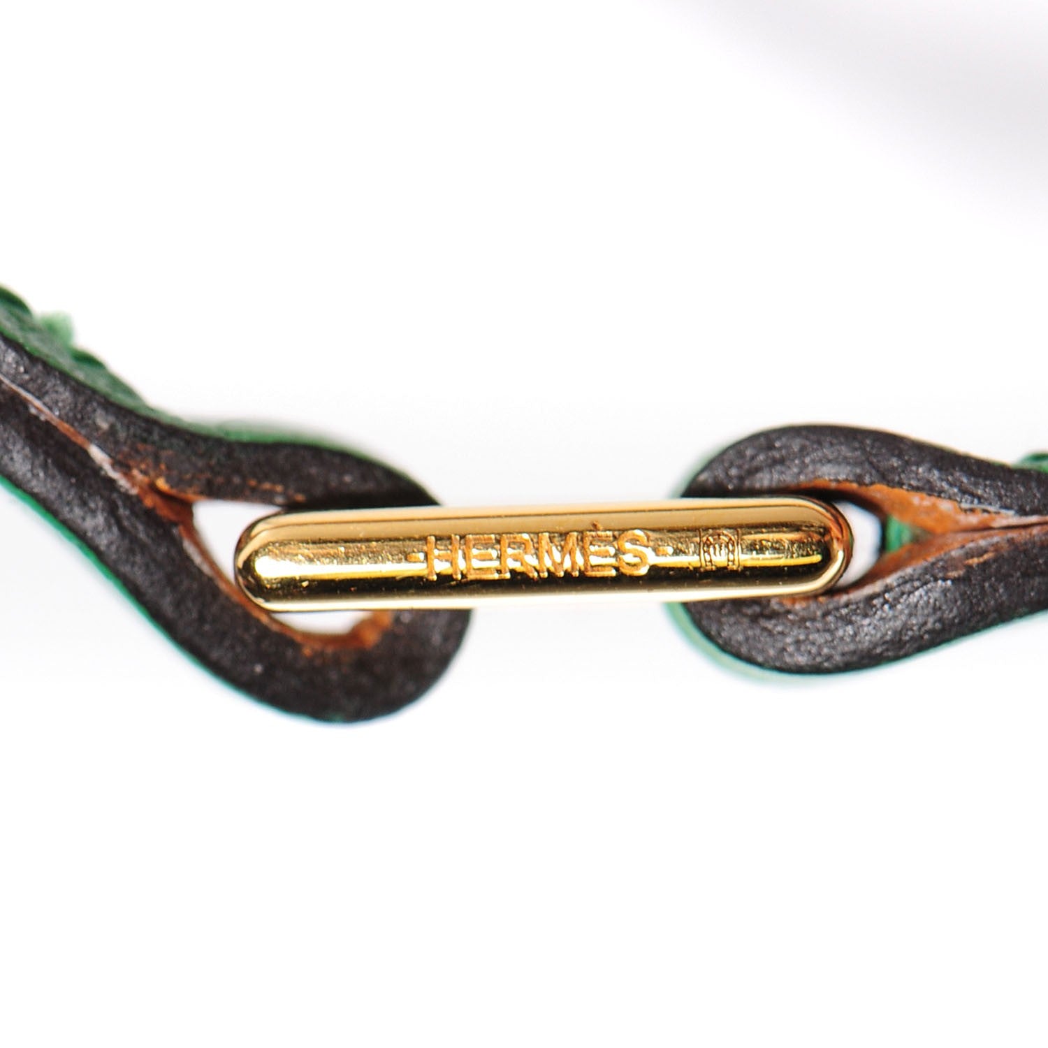 Hermes Veau Swift Micro Rivale Bracelet S Bambou 5 of 8