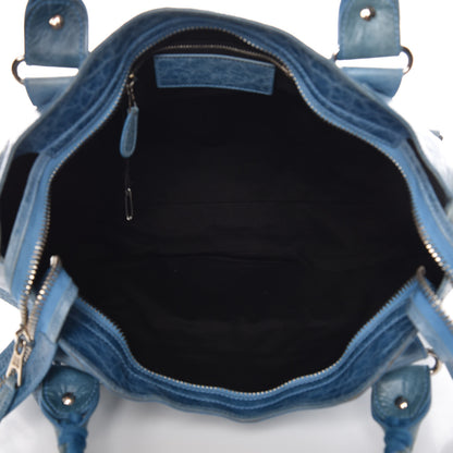 Balenciaga Agneau Giant 21 Silver Hardware City Turquoise 6 of 12
