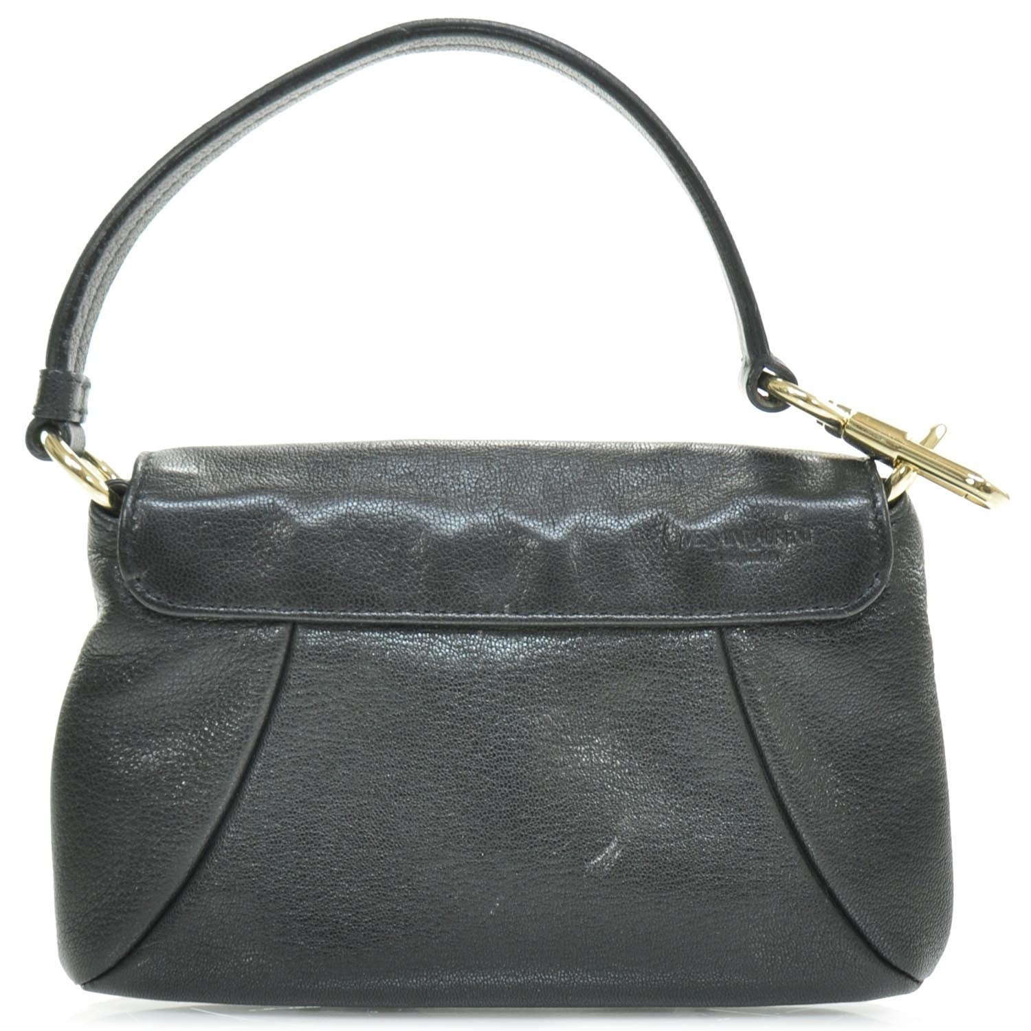 Saint Laurent Chevre Nadja Pochette Black 3 of 7