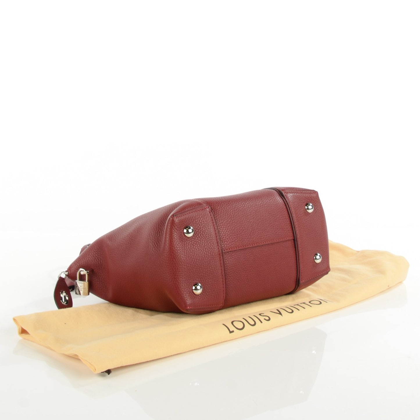 Cuir Taurillon Soft Lockit PM Griotte