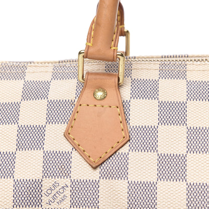 Louis Vuitton Damier Azur Speedy 30 14 of 16