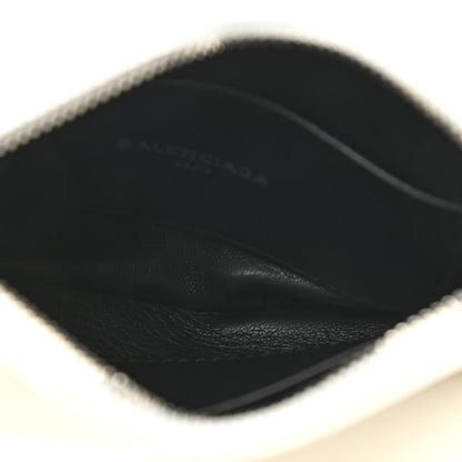 Balenciaga Calfskin XS Everyday Zip Coin Pouch White 5 of 7