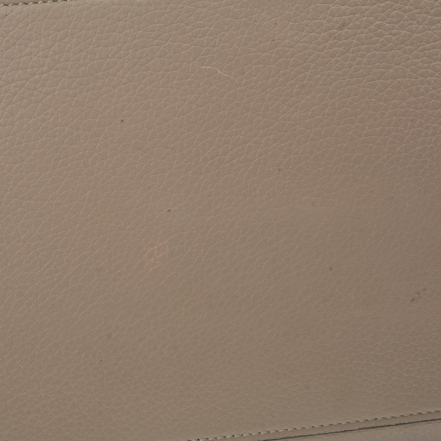 Drummed Calfskin Mini Luggage Dune