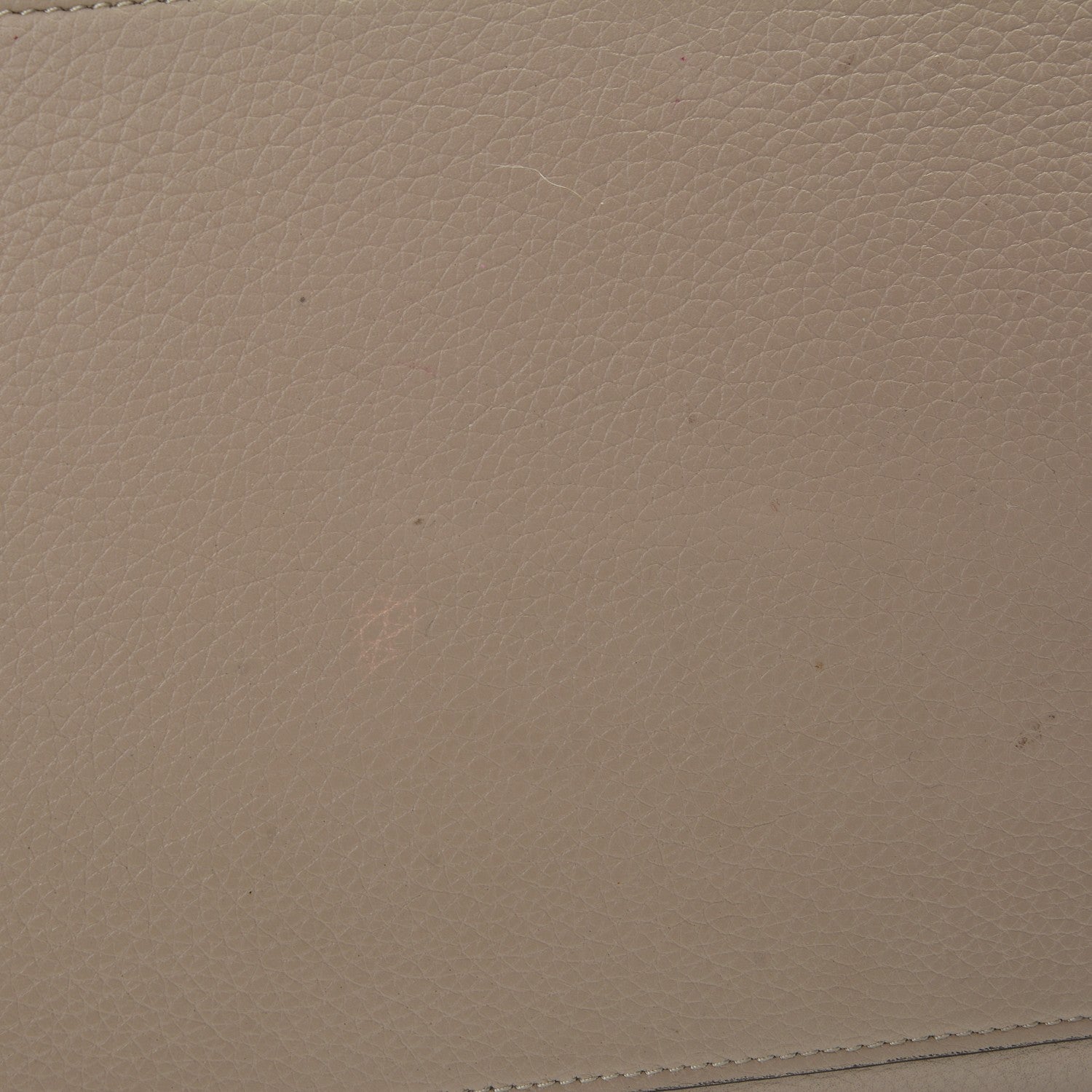 Celine Drummed Calfskin Mini Luggage Dune 8 of 12