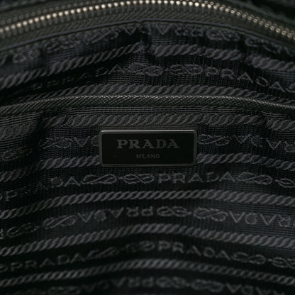 Prada Nylon Tessuto Impuntu Quilted Tote Black 7 of 9