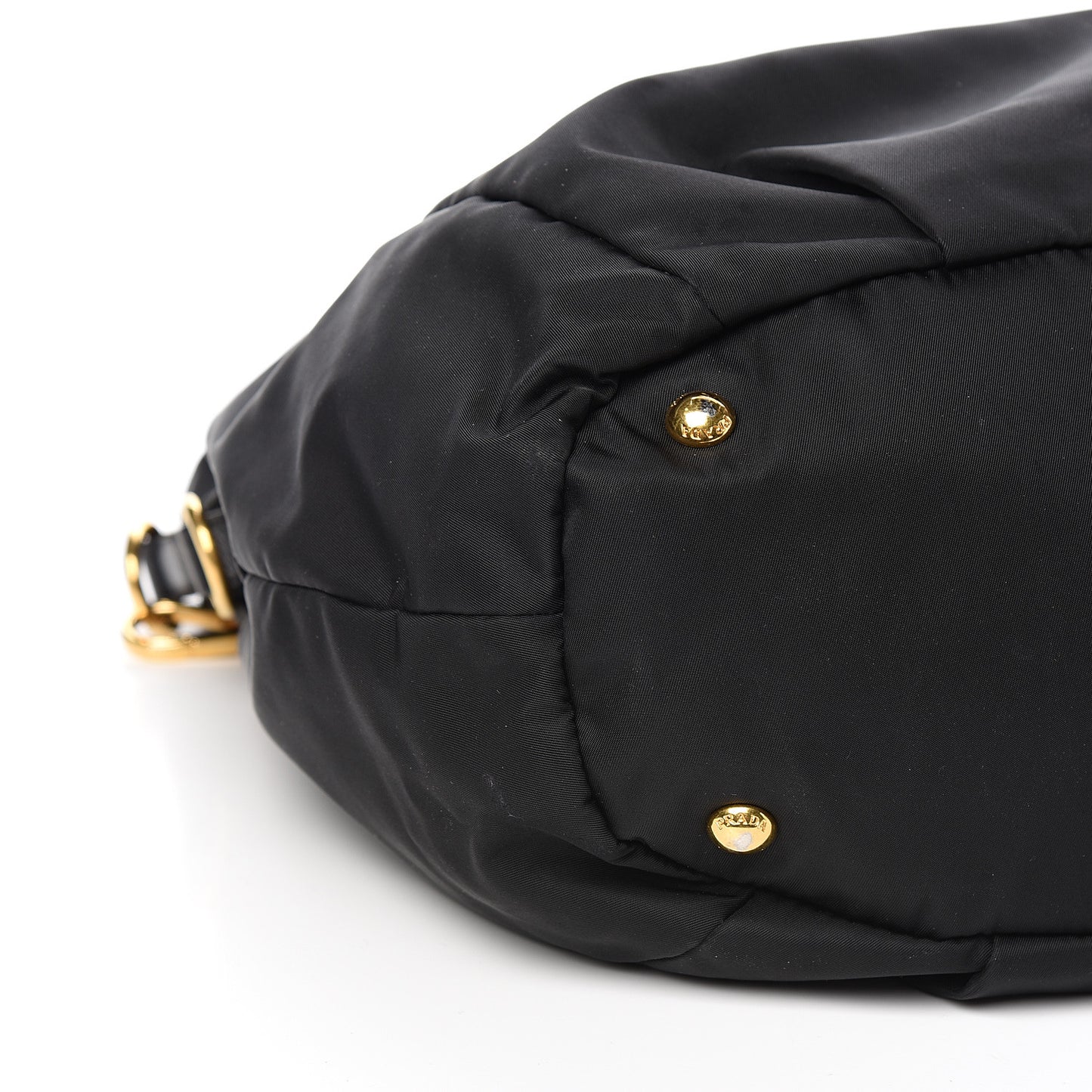 Tessuto Nylon Cervo Shoulder Bag Black