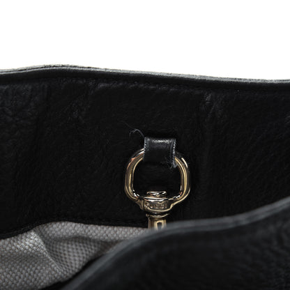 Gucci Pebbled Calfskin Medium Soho Chain Shoulder Bag Black 12 of 18