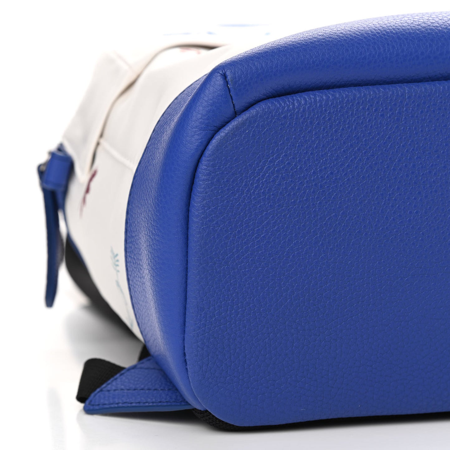 Canvas Adventure Print Backpack Blue
