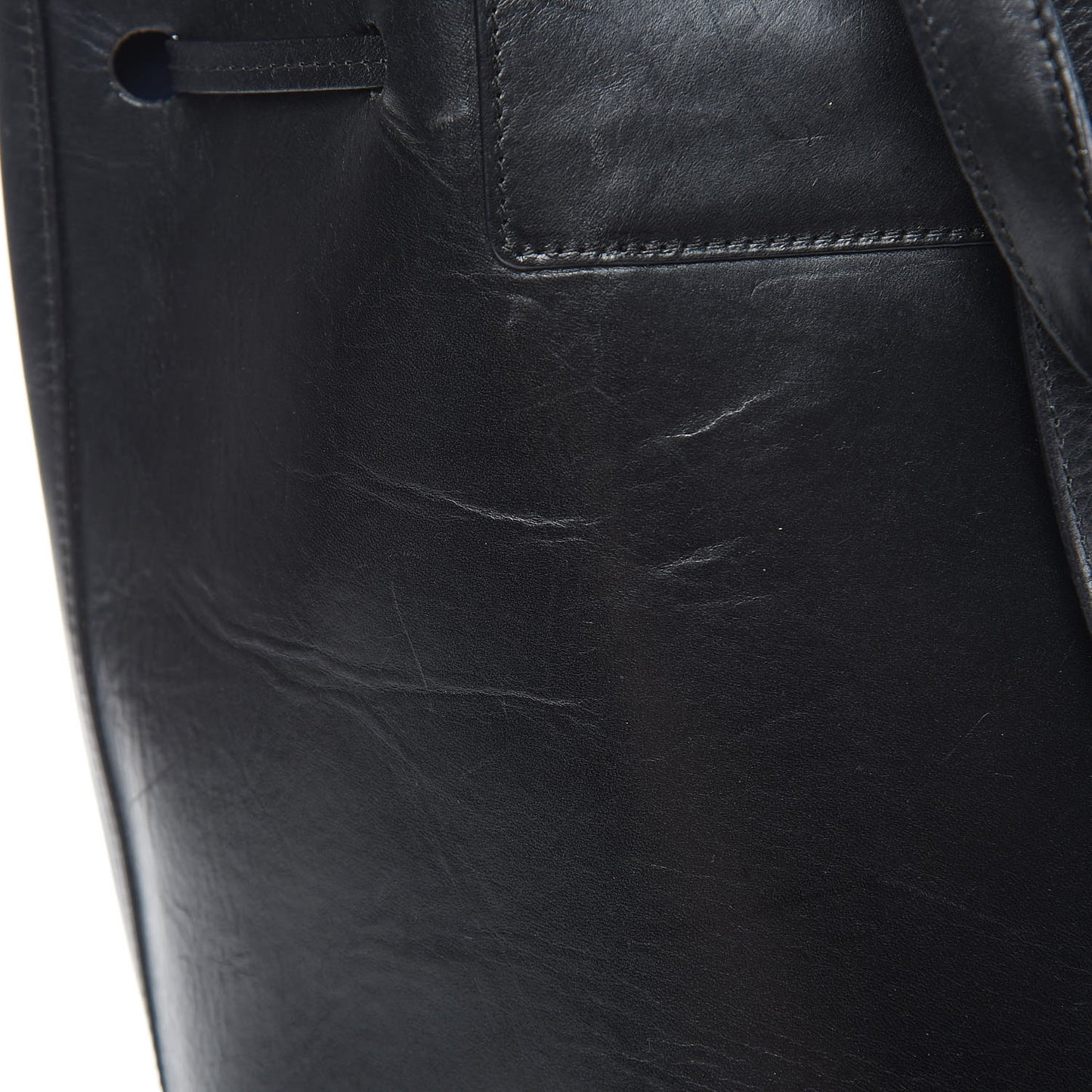 Vegetable Tanned Calfskin Backpack Black
