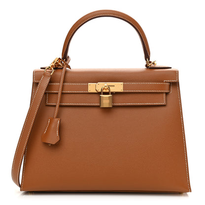 Hermes Epsom Kelly Sellier 28 Gold 1 of 9