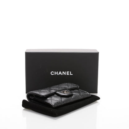Chanel Caviar Quilted Flap Card Holder Black 4 of 8