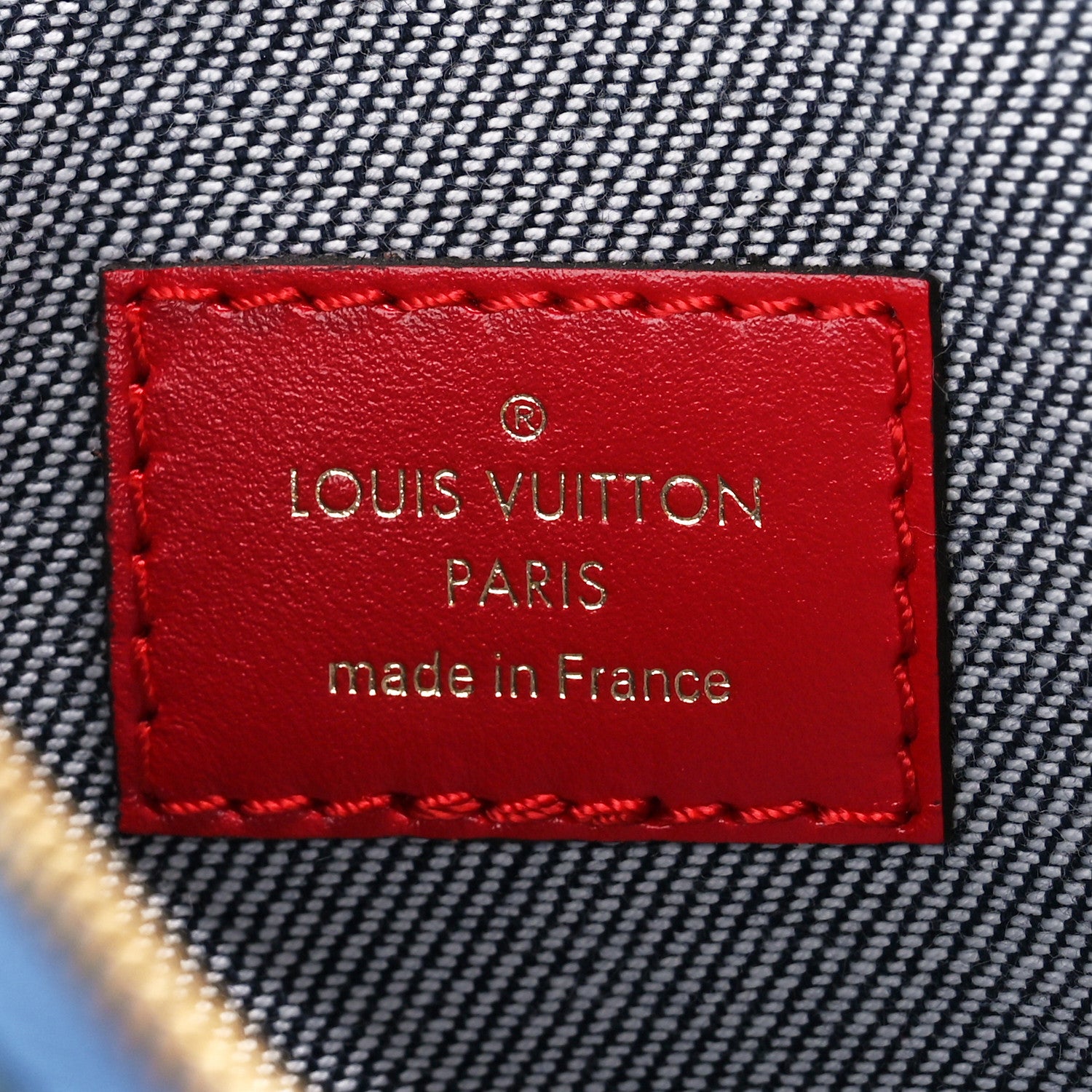 Louis Vuitton Denim Multi Pochette Accessories Mini Pochette 6 of 10
