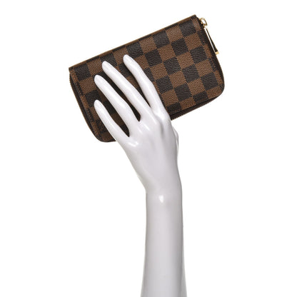 Louis Vuitton Damier Ebene Zippy Compact Wallet 2 of 6