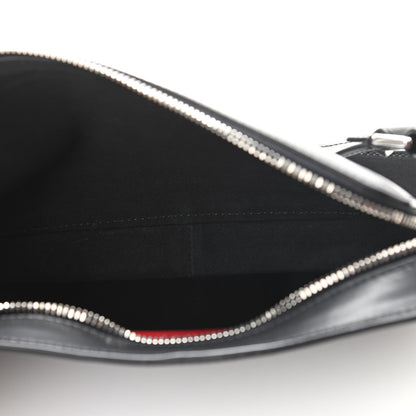 Valentino Garavani Calfskin VLTN Belt Bag Black White 4 of 8