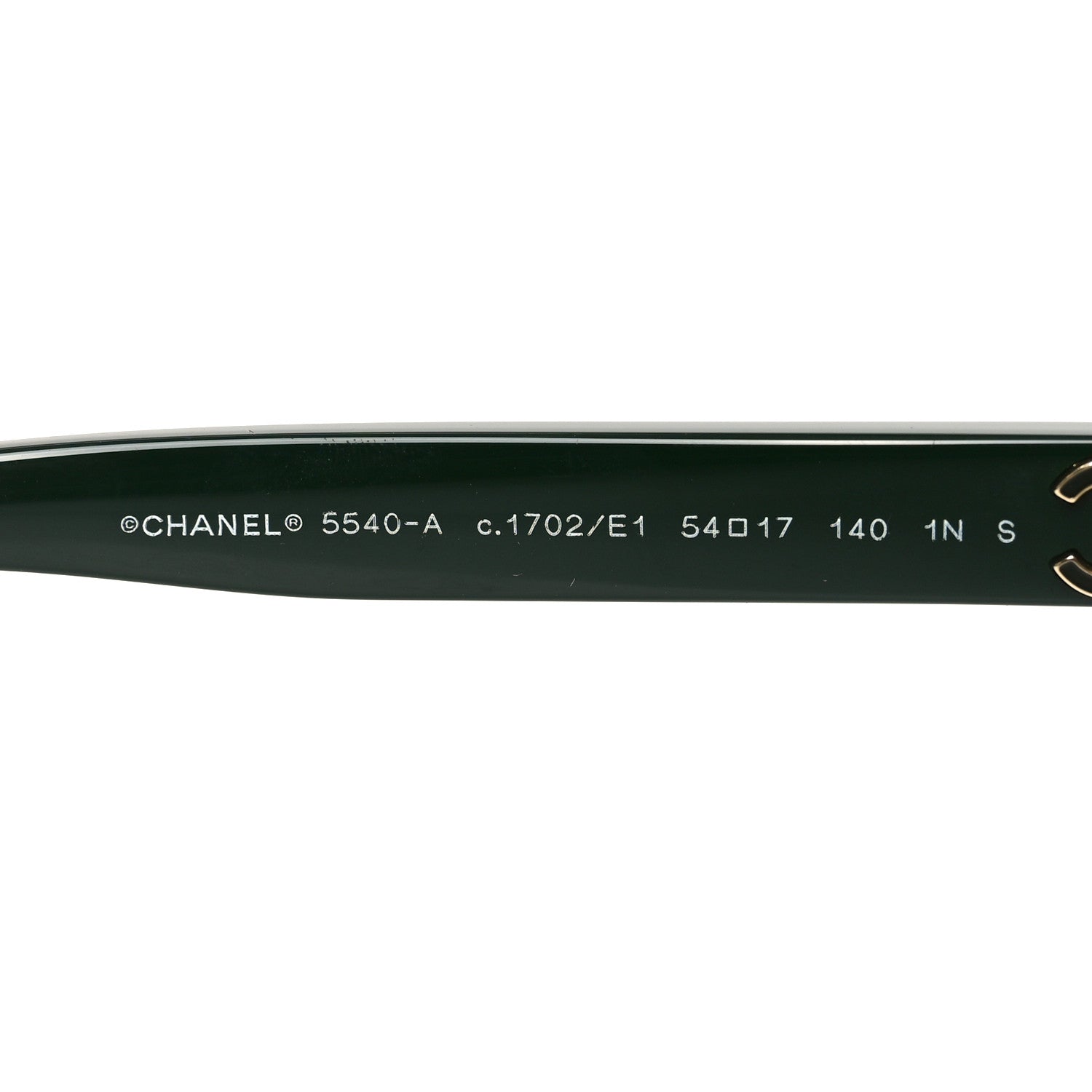 Chanel Acetate Butterfly Sunglasses 5540-A Green 5 of 7