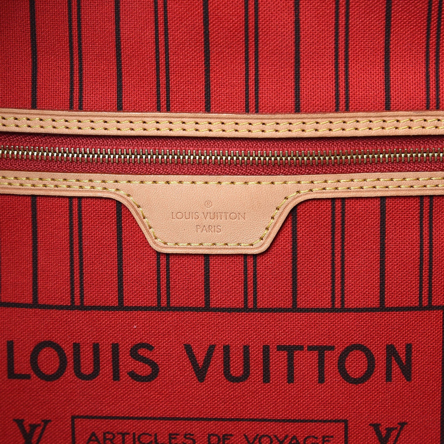 Monogram Neo Neverfull MM Cherry