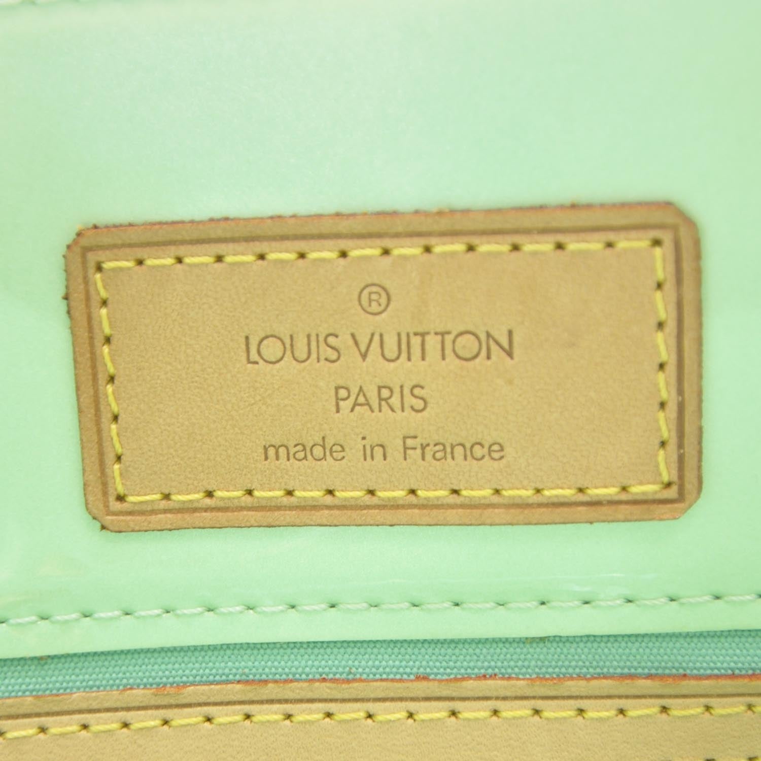 Louis Vuitton Vernis Reade PM Peppermint 8 of 9