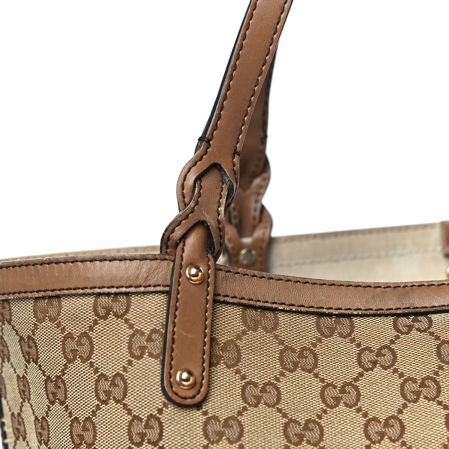 Monogram Medium Craft Tote Brown
