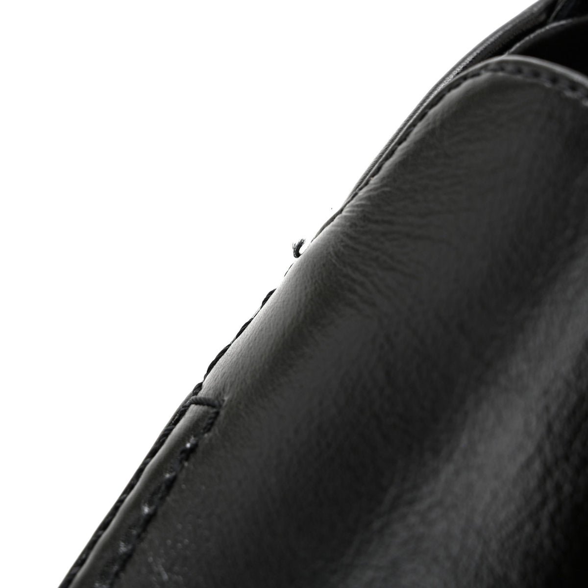 Chanel Glazed Calfskin CC Slingback Flats 37 Black 10 of 10