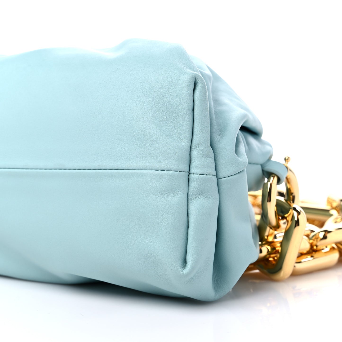 Calfskin The Pouch Chain Spearmint