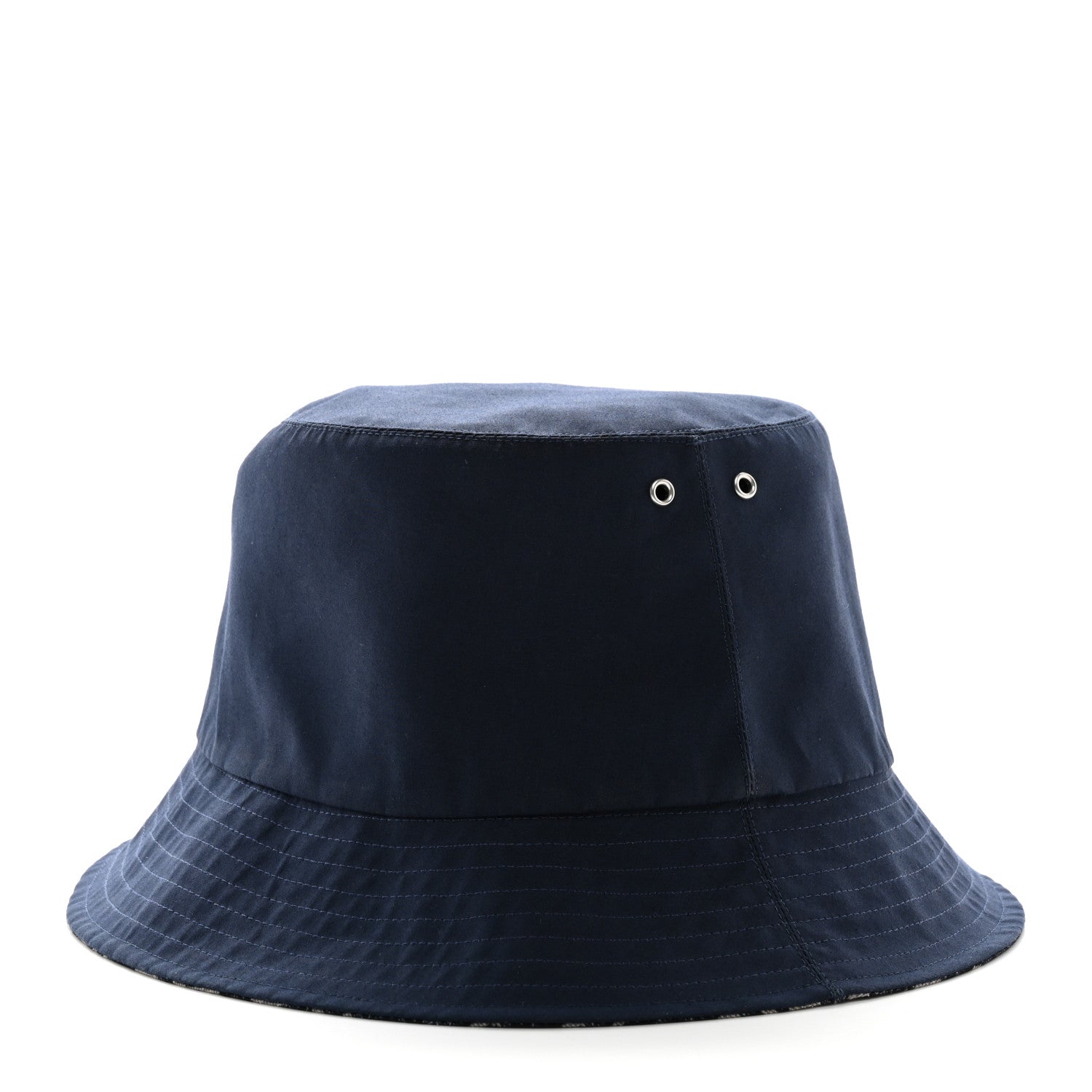 Christian Dior Oblique Reversible Teddy-D Brim Bucket Hat 56 Blue 5 of 8