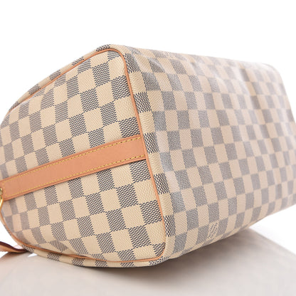 Louis Vuitton Damier Azur Speedy Bandouliere 30 7 of 9