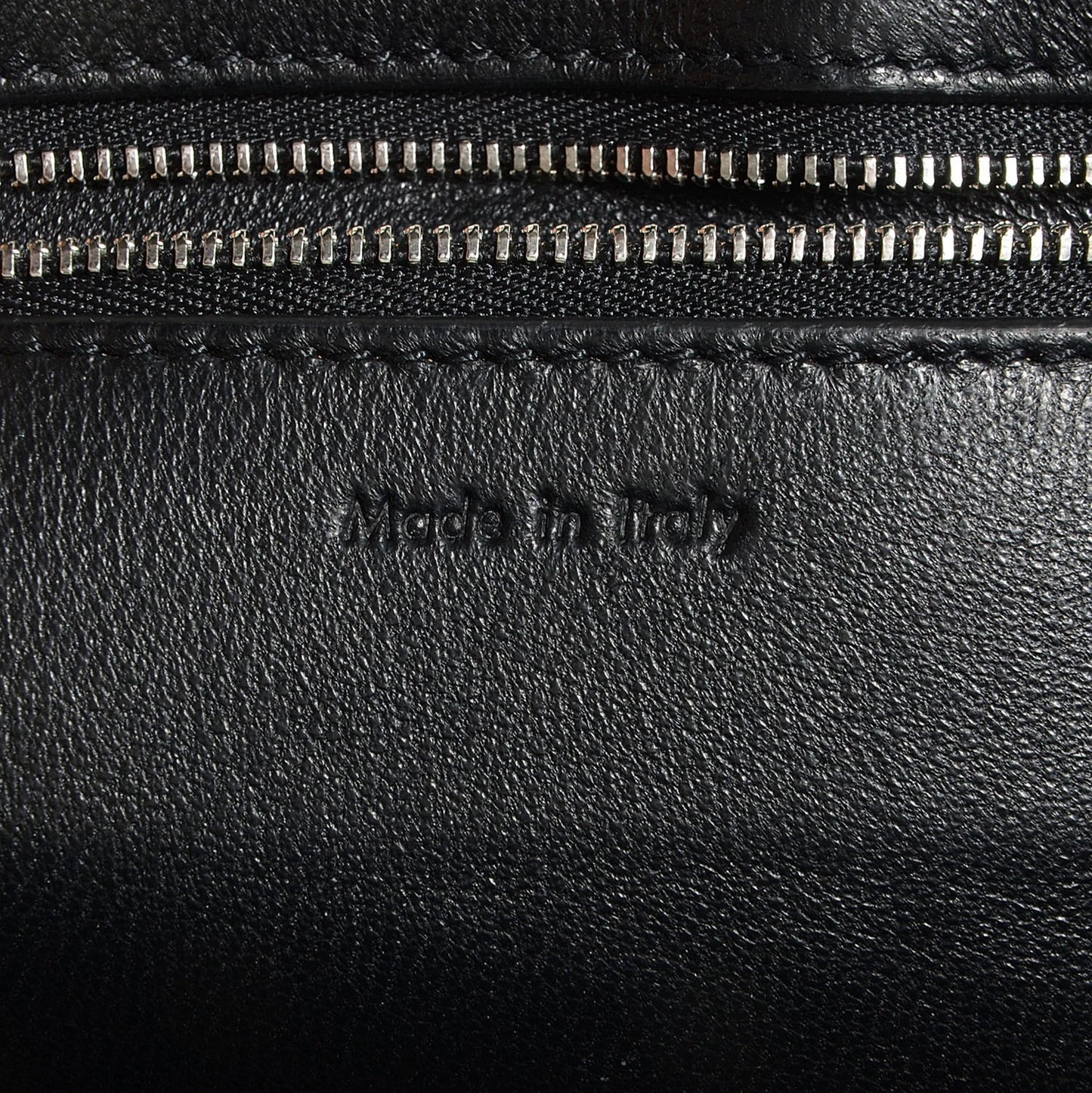 Grained Calfskin Medium Edge Shoulder Bag White