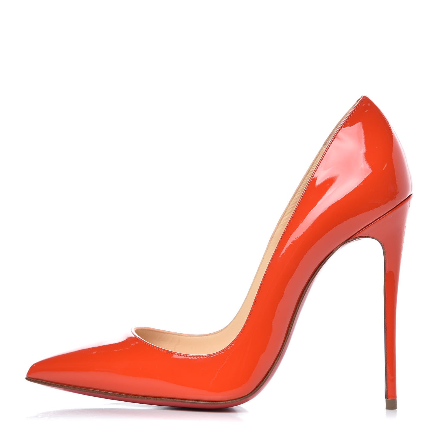 Christian Louboutin Patent So Kate 120 Pumps 35.5 Capucine 1 of 8