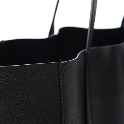 Balenciaga Pebbled Calfskin Small Everyday Tote Black 10 of 13