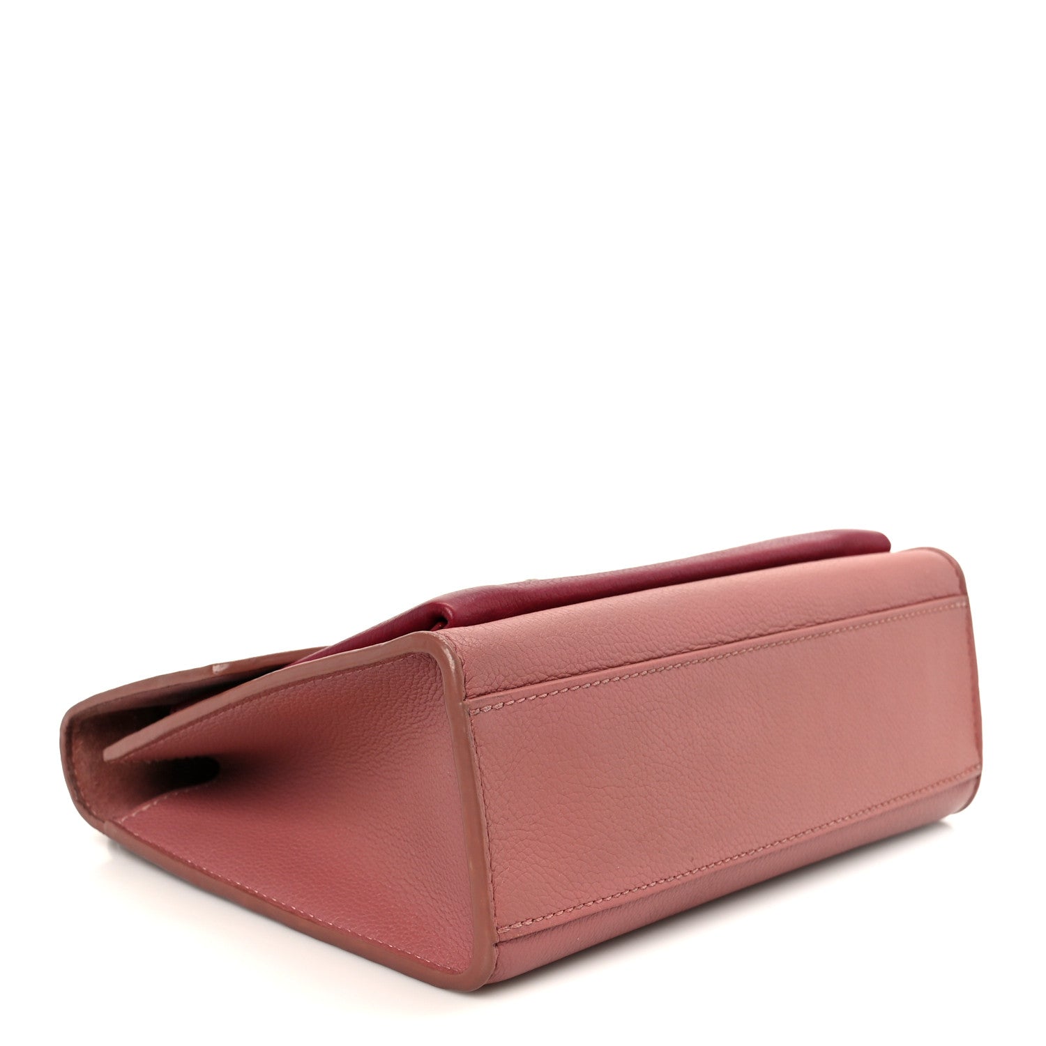 Louis Vuitton Soft Calfskin Mylockme Chain Bag BB Rose Boudoir Lie de Vin 4 of 10