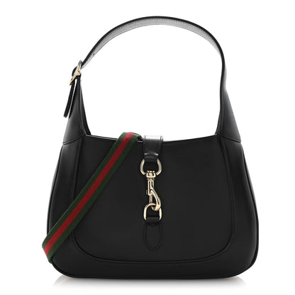 Gucci Calfskin Small Jackie Shoulder Bag Black 1 of 10
