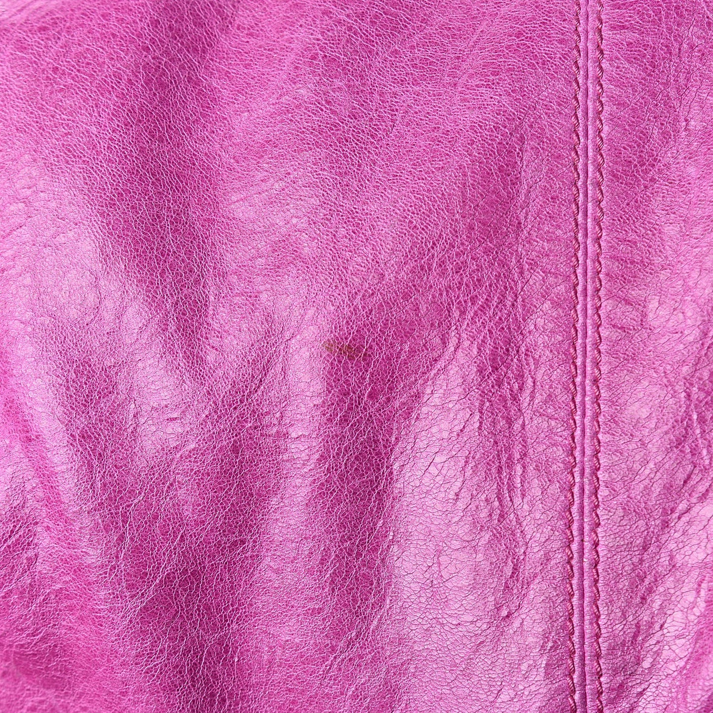 Agneau Giant 21 Silver Hardware Weekender Magenta