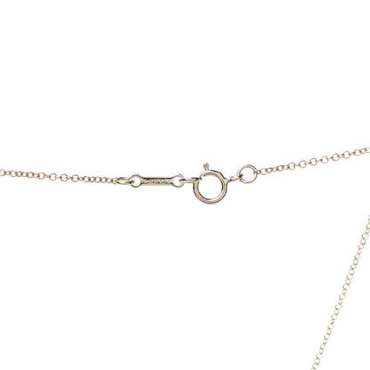 Tiffany 18K Yellow Gold Paloma Picasso Villa Paloma Heart Palm Pendant Necklace 9 of 10