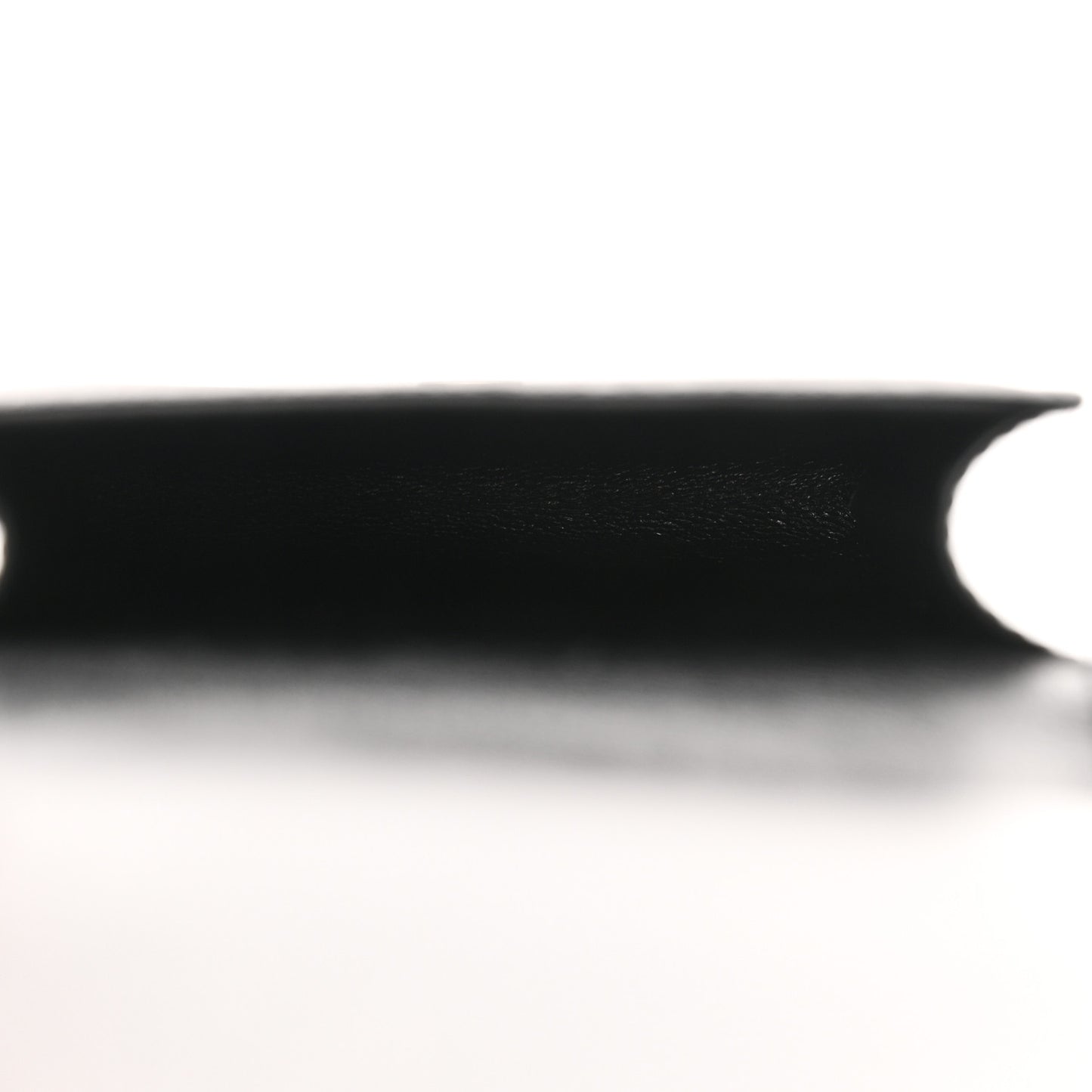 Coated Canvas BB Monogram Signature Phone Holder Bag Black Grey