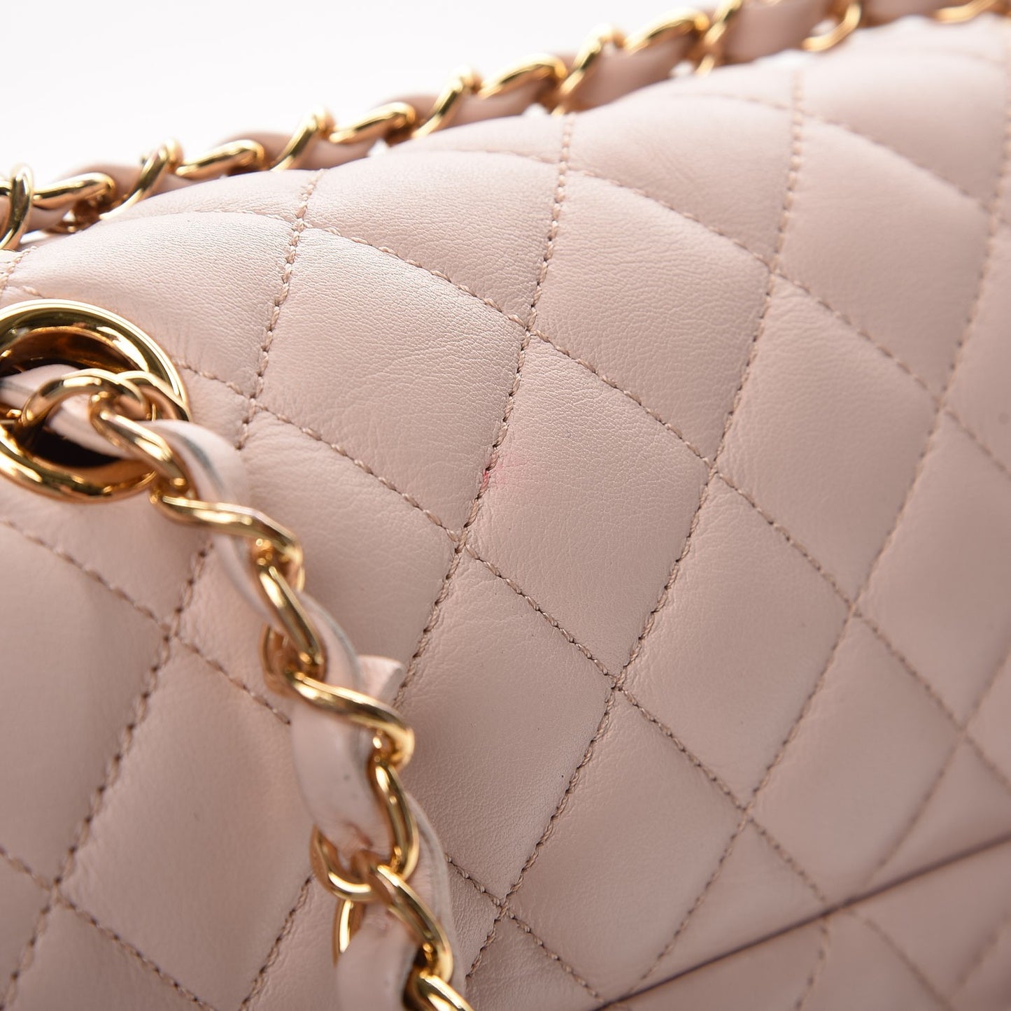 Lambskin Quilted Large Urban Spirit Backpack Light Pink