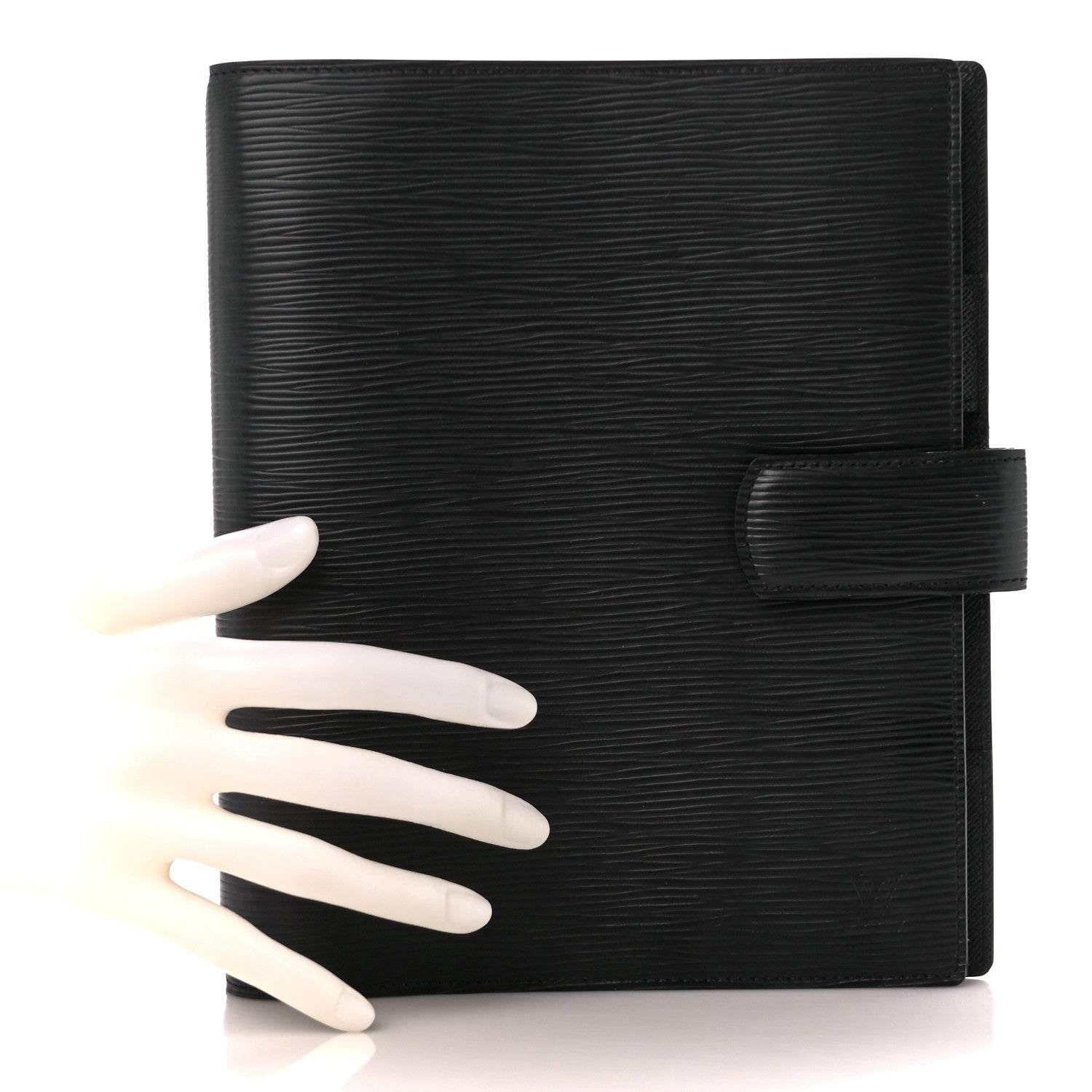 Louis Vuitton Epi Large Ring Agenda Cover Black 2 of 13