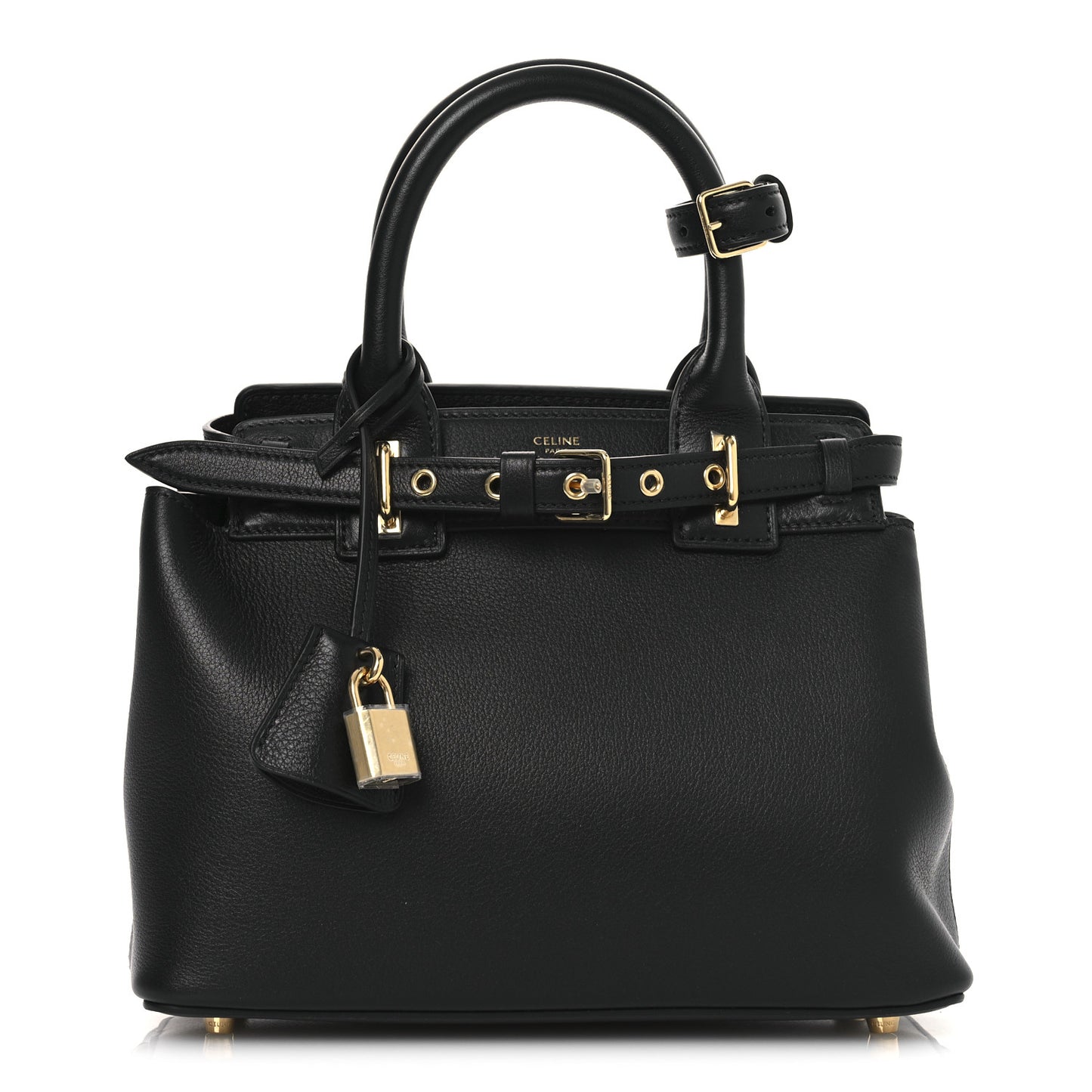 Grained Calfskin Teen Conti Black