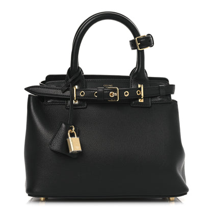 Celine Grained Calfskin Teen Conti Black 1 of 14