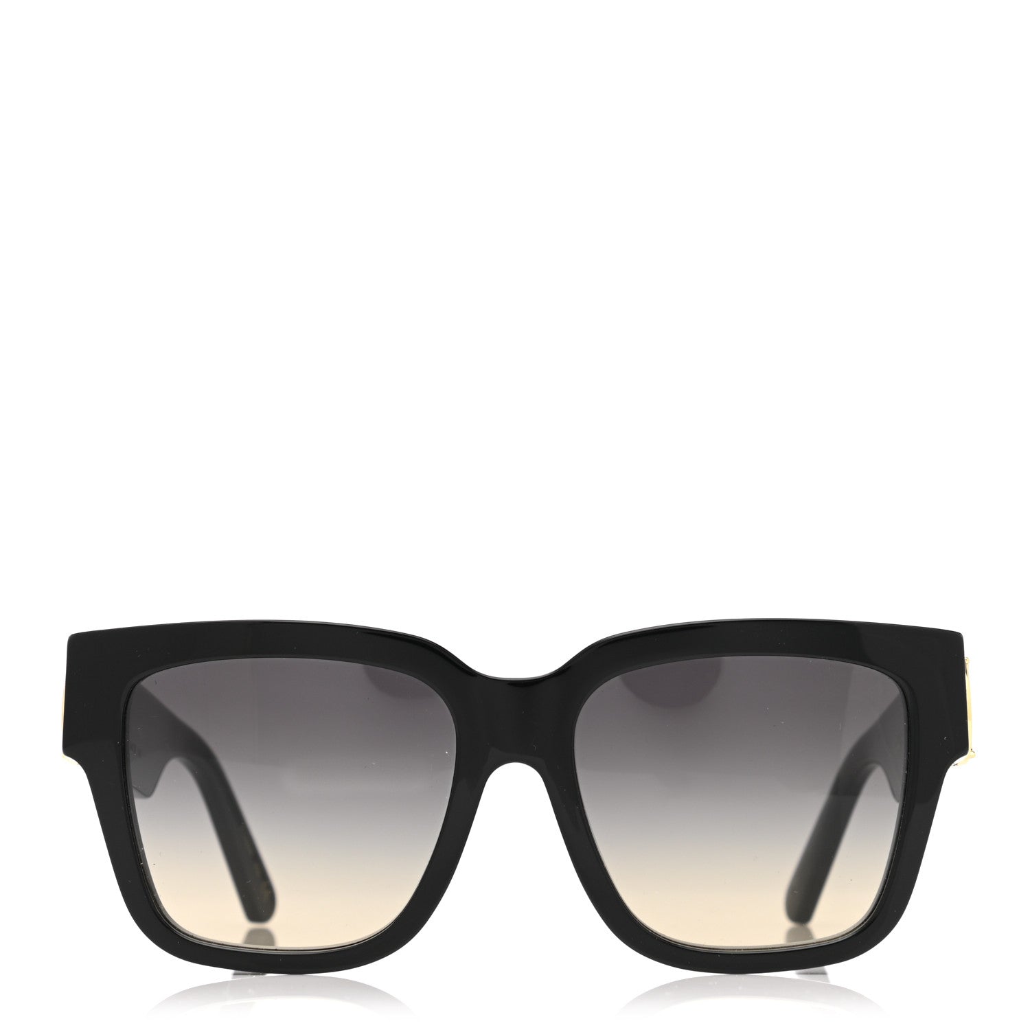 Louis Vuitton Acetate LV Link PM Square Sunglasses Z1566W Black 2 of 9