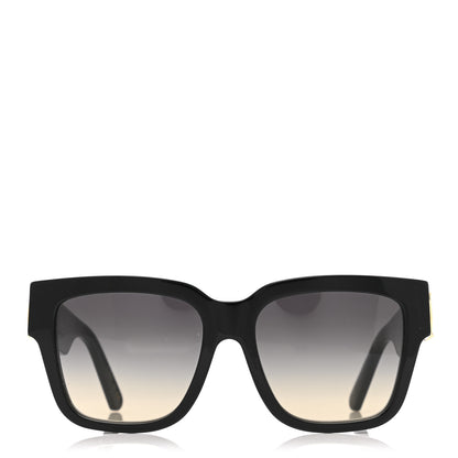 Louis Vuitton Acetate LV Link PM Square Sunglasses Z1566W Black 2 of 9