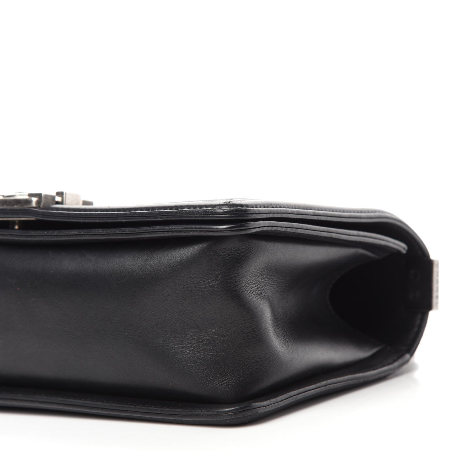 Chanel Calfskin Quilted Medium Boy Flap Black 7 of 10