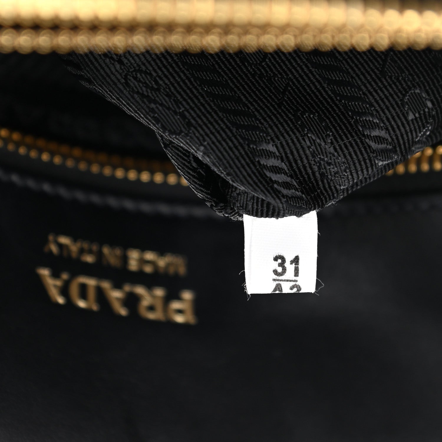 Prada Saffiano City Calfskin Large Bibliothèque Top Handle Black Fuoco 9 of 11