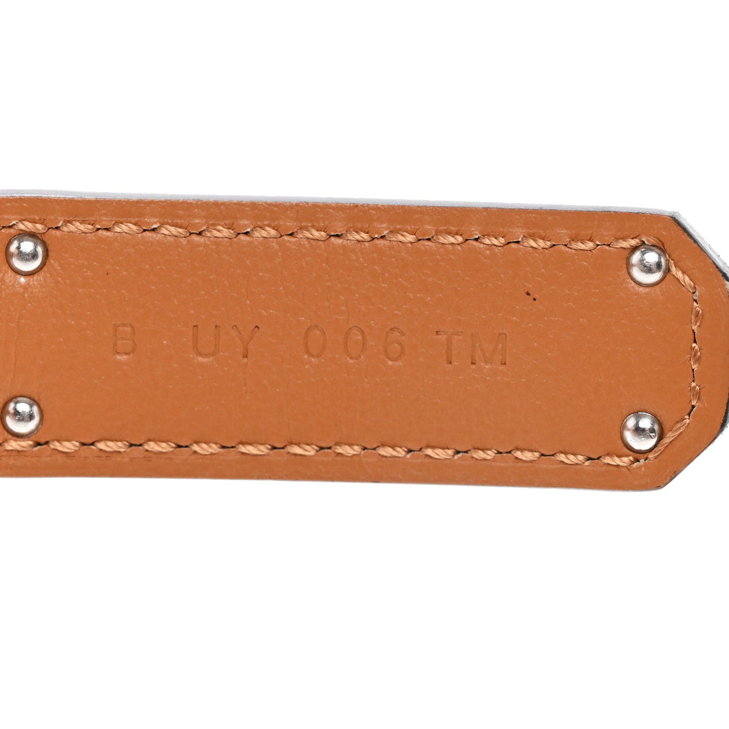 Hermes Epsom Kelly Belt Mauve Pale 3 of 4