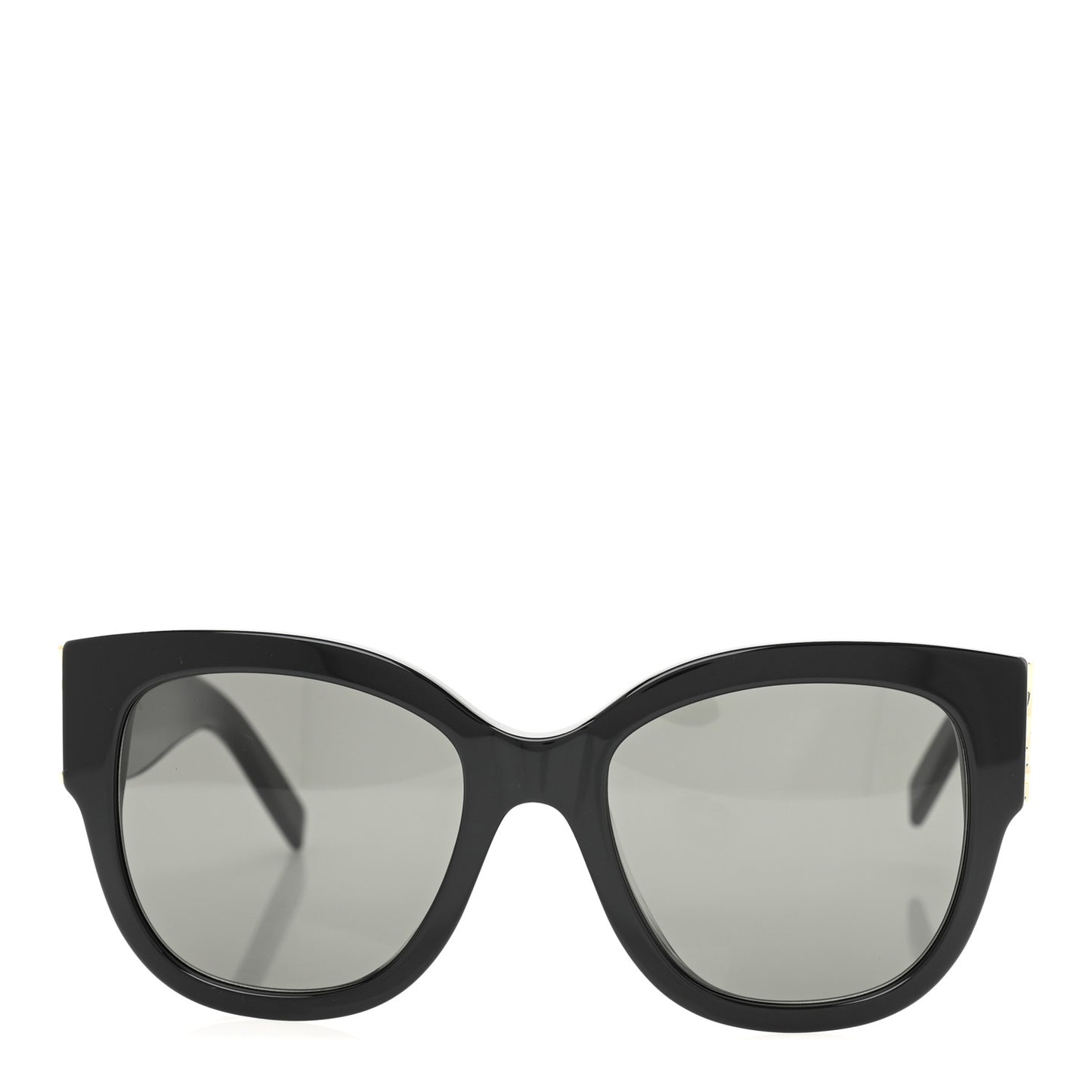 Acetate Cateye Sunglasses SL M95 F Black