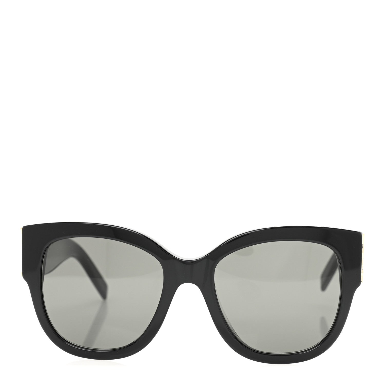 Saint Laurent Acetate Cateye Sunglasses SL M95 F Black 2 of 8