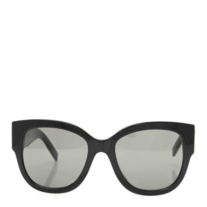Saint Laurent Acetate Cateye Sunglasses SL M95 F Black 2 of 8
