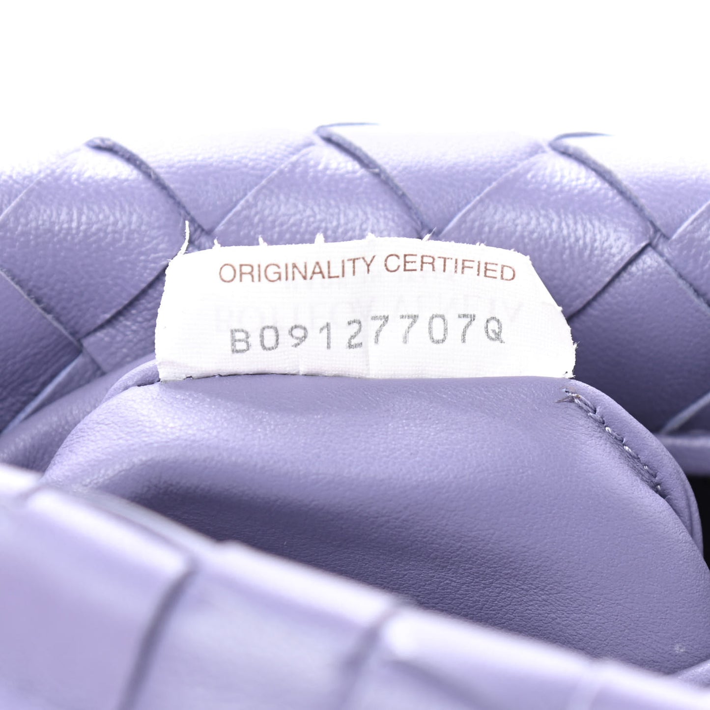 Nappa Intrecciato Mini Jodie Lavender