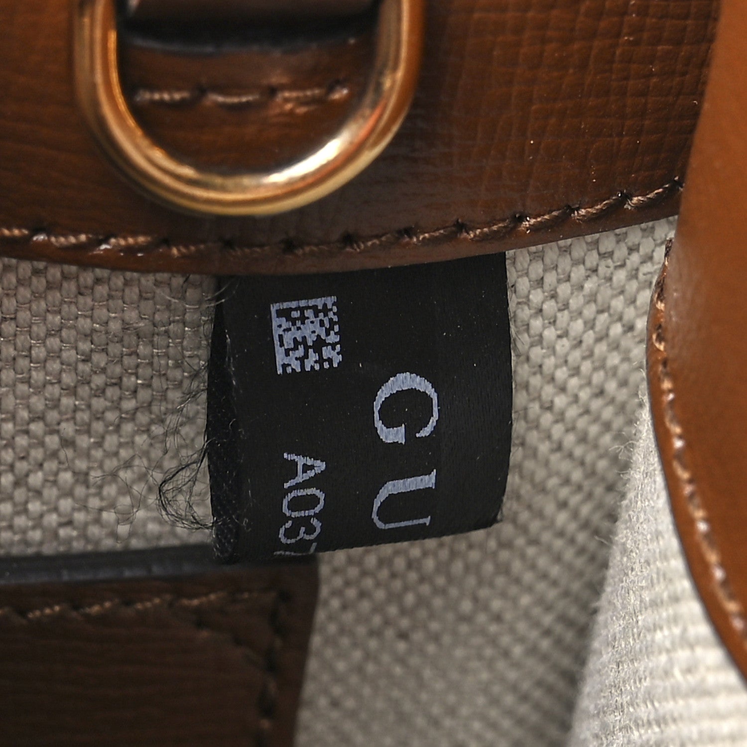 Gucci GG Supreme Monogram Azalea Calfskin Mini Retro Interlocking G Tote Bag Beige Ebony Brown Sugar 7 of 11