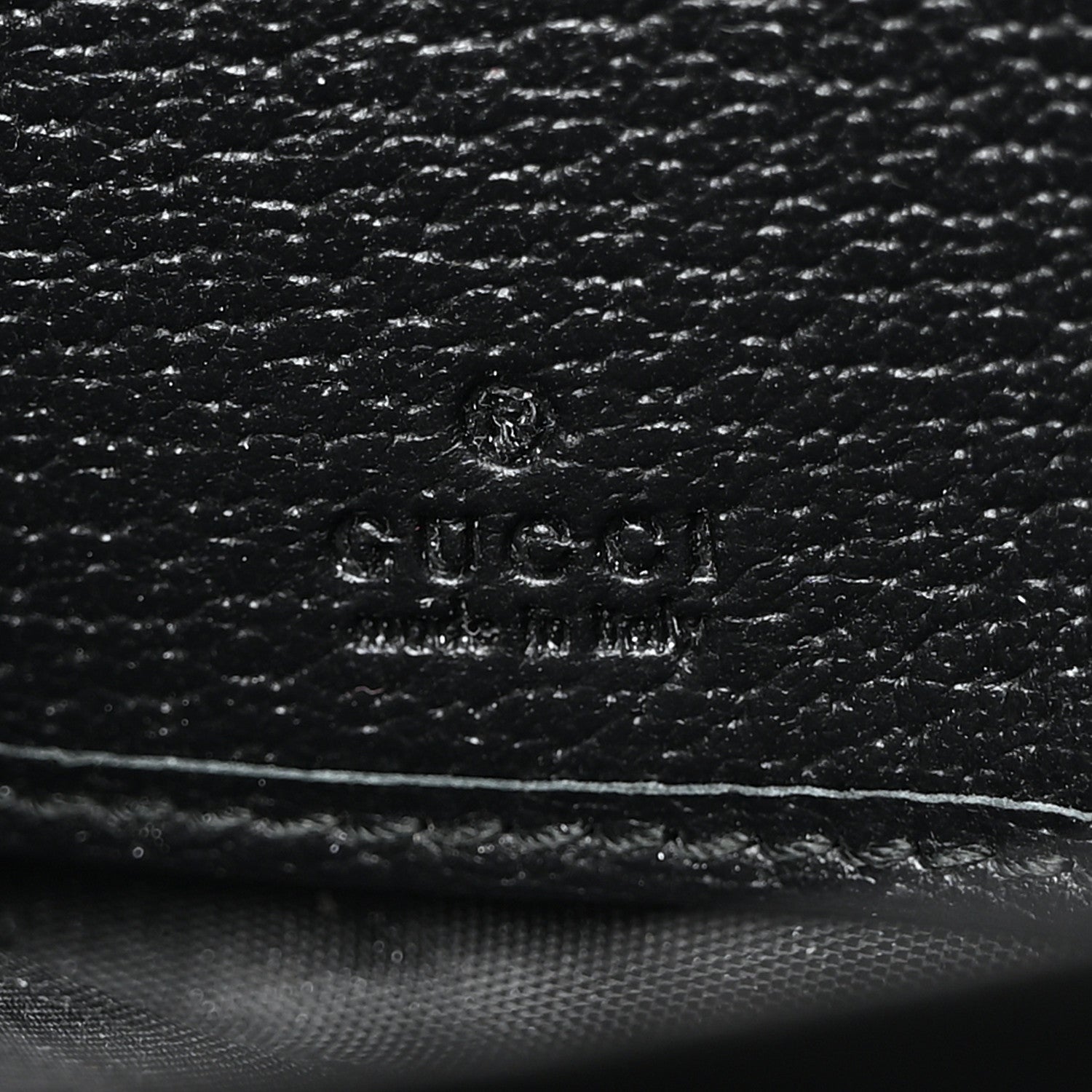 Gucci Calfskin Web Ophidia Zip Around Wallet Black 6 of 7